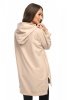MijaCulture hoodie for pregnant women and breastfeeding Aurelia  Beige